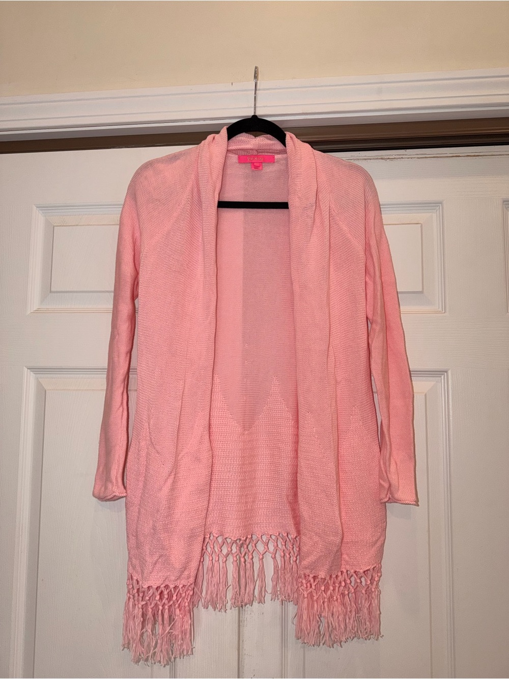 Lilly Pulitzer Light Pink Tatum Cardigan